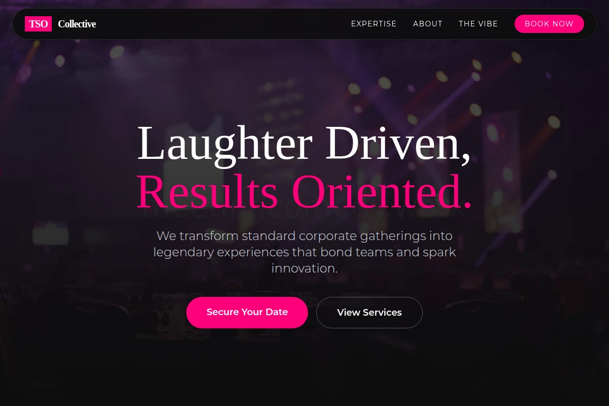 Jocular Corporate Event