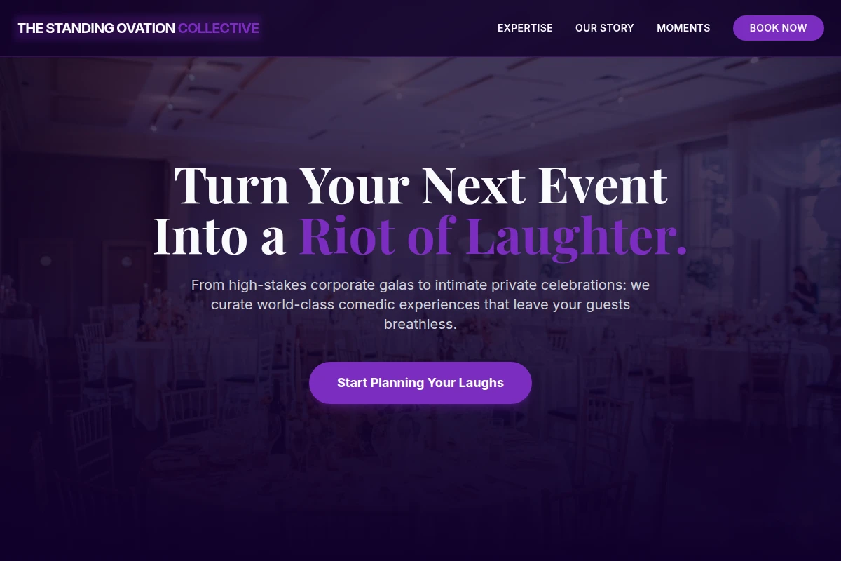 Comedy Event Planning